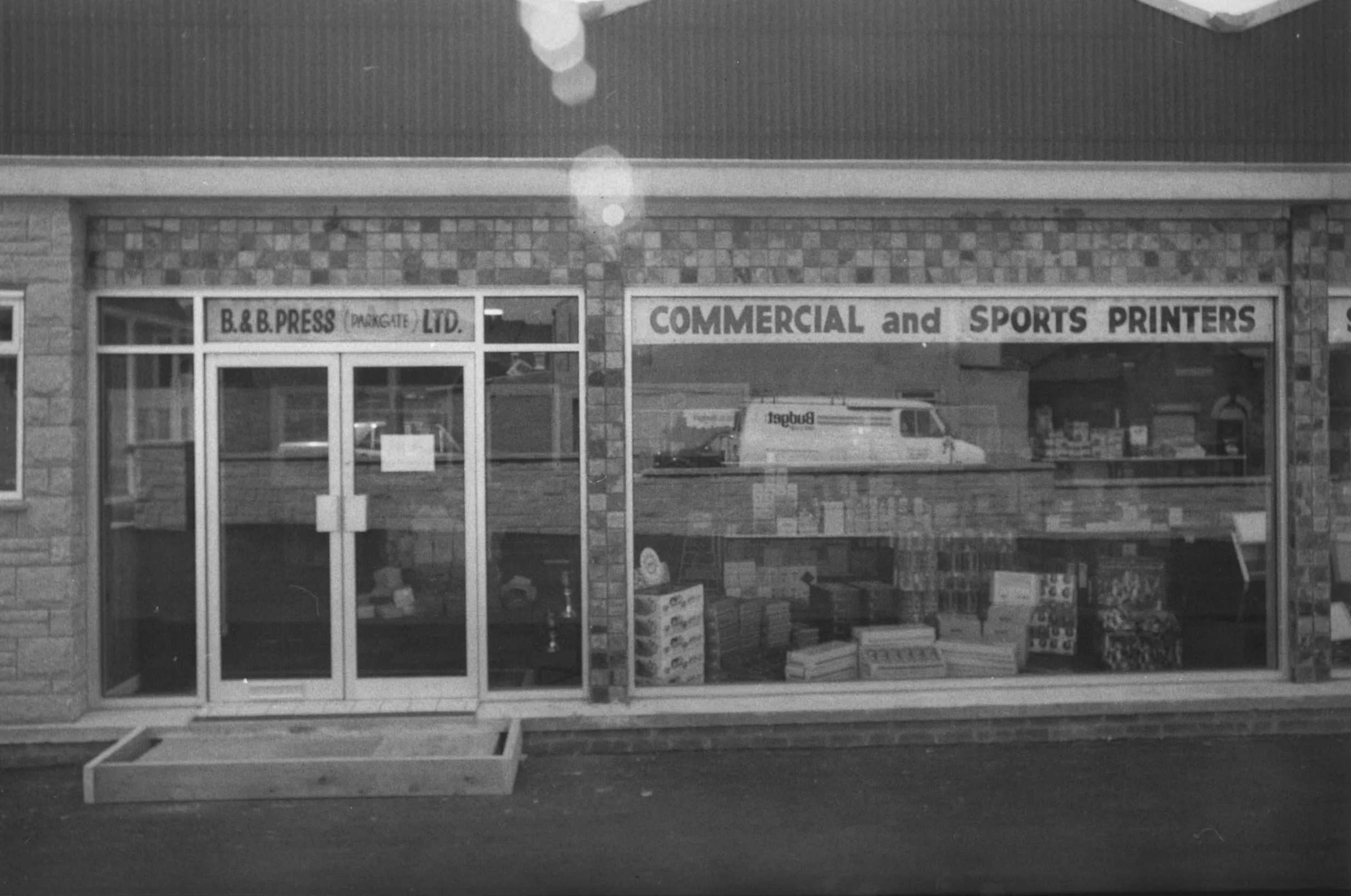 B&B Press original shopfront