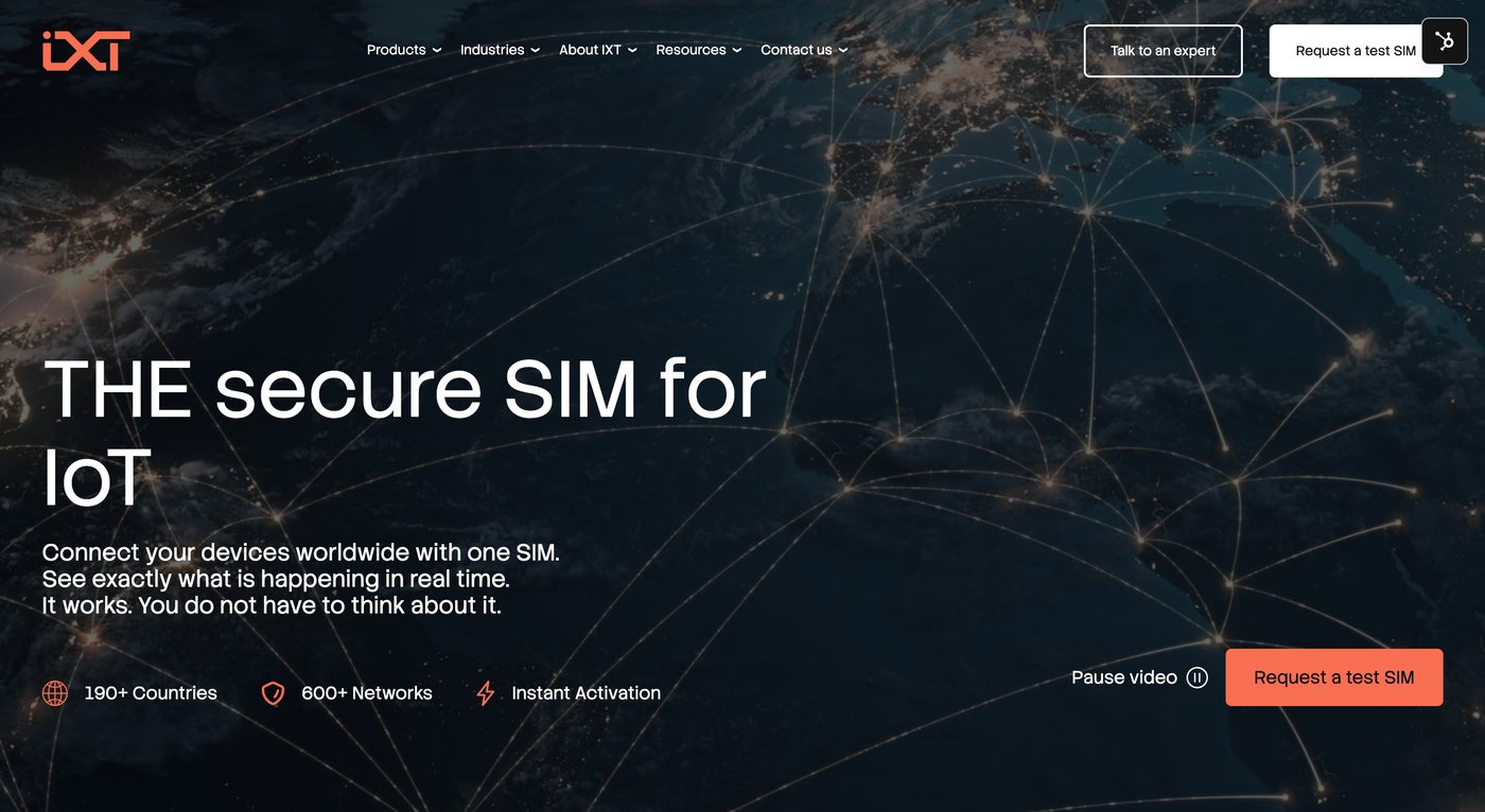 IXT, a HubSpot CMS website built by Imagine Growth