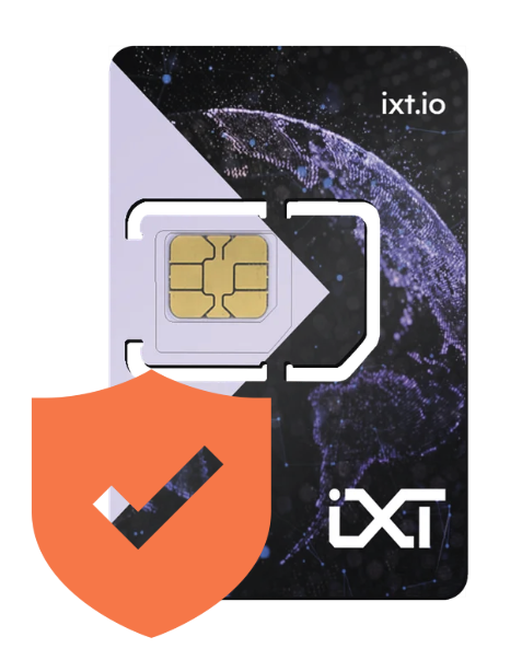 IXT Zero Trust SIM campaign creative