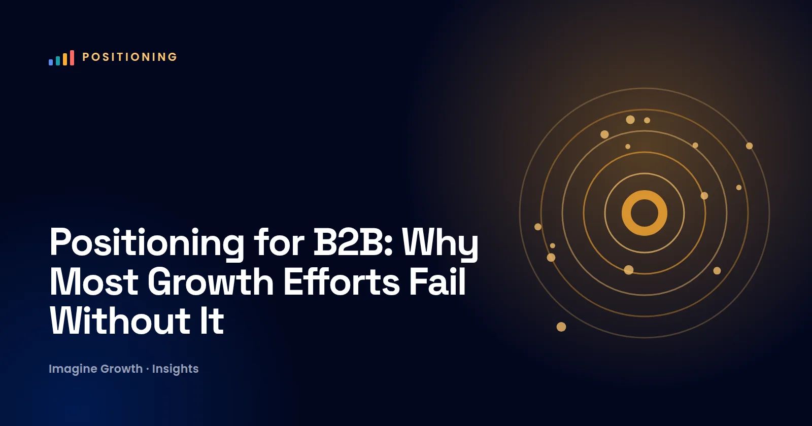 Positioning for B2B: Why Most Growth Efforts Fail Without It