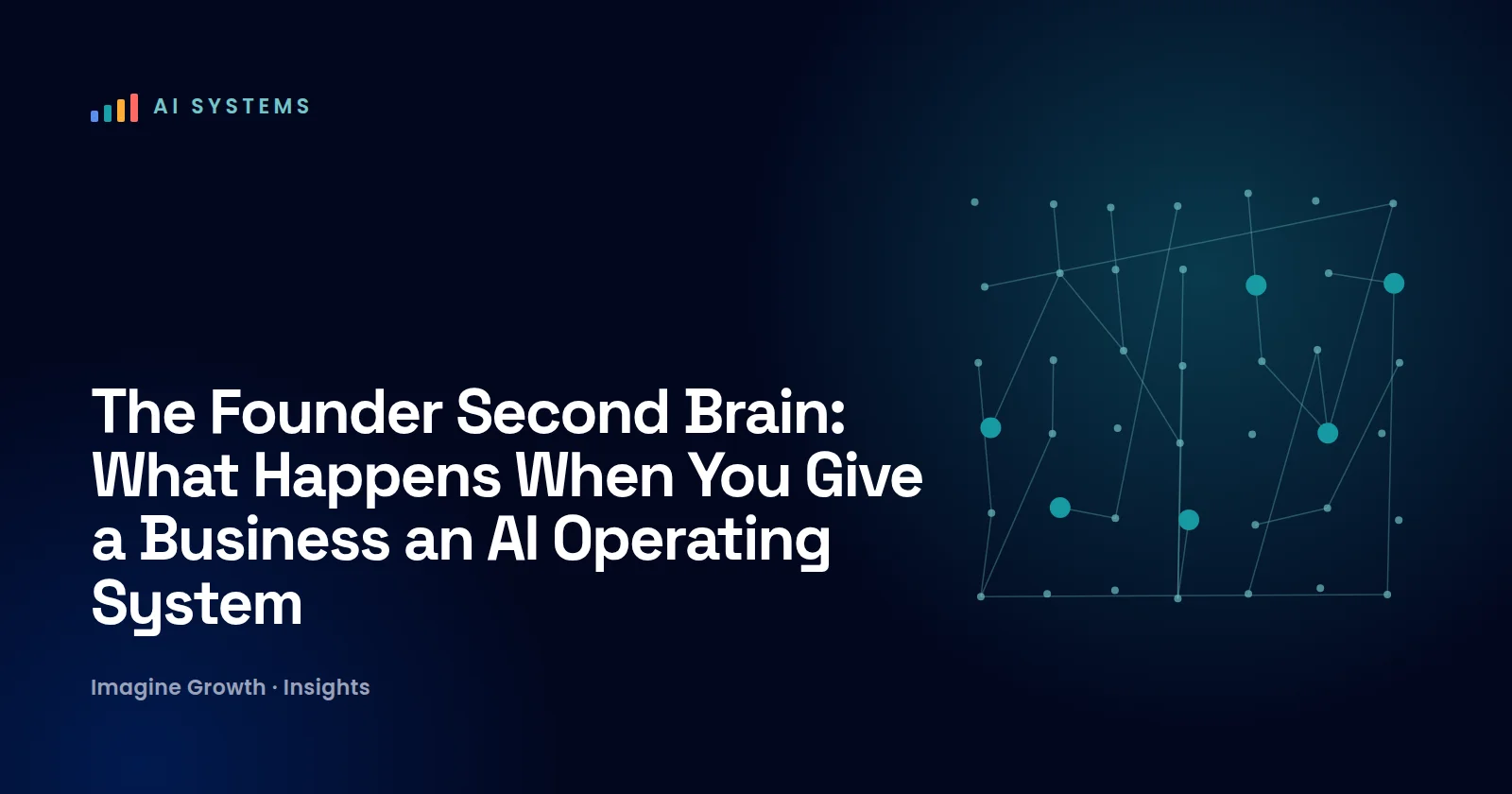 The Founder Second Brain: What Happens When You Give a Business an AI Operating System